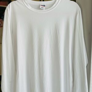 Uniqlo Soft Cream Long Sleeve Top